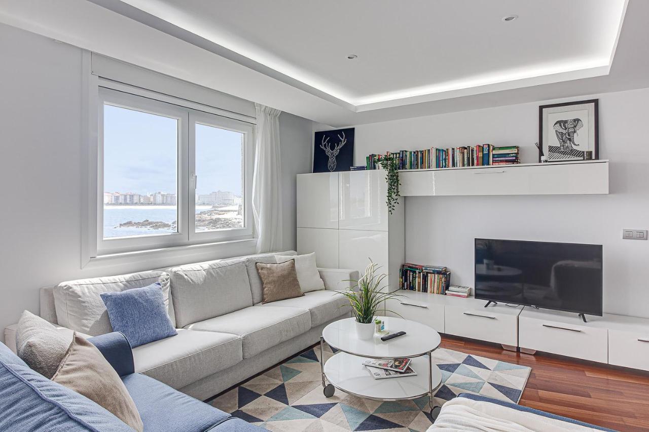 Riazor Ocean View Apartment 아 코루냐 외부 사진